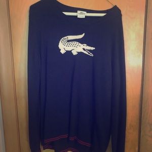 Lacoste pre owned sweater size 46 (XL)